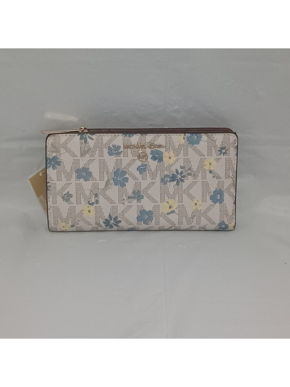 Michael Kors Jet Set Charm Slim Floral Bifold Wallet NWT